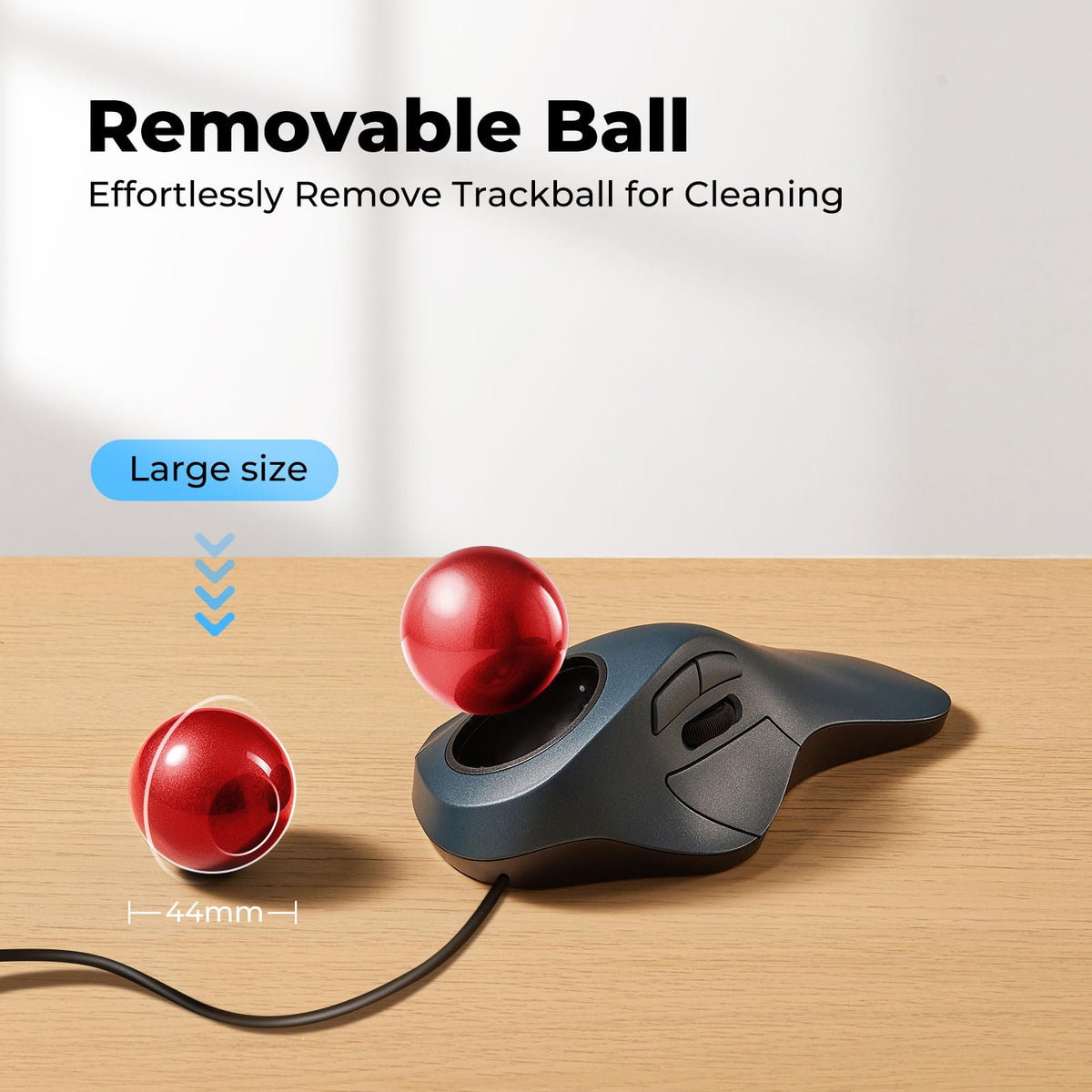Ergonomic Trackball Mouse L530