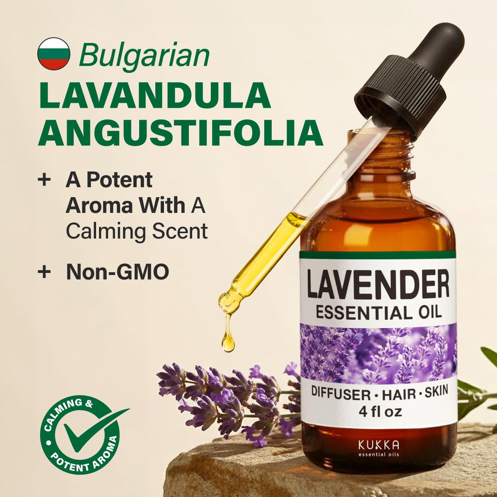 Cinnamon Bark & Lavender Essential Oil Set 2x4 fl oz O313145