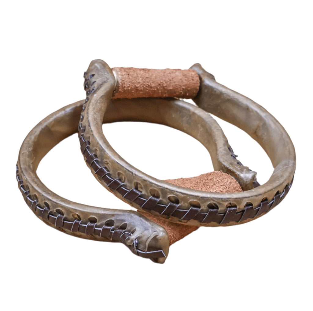 Oxbow Round Metal Western Stirrups R438693