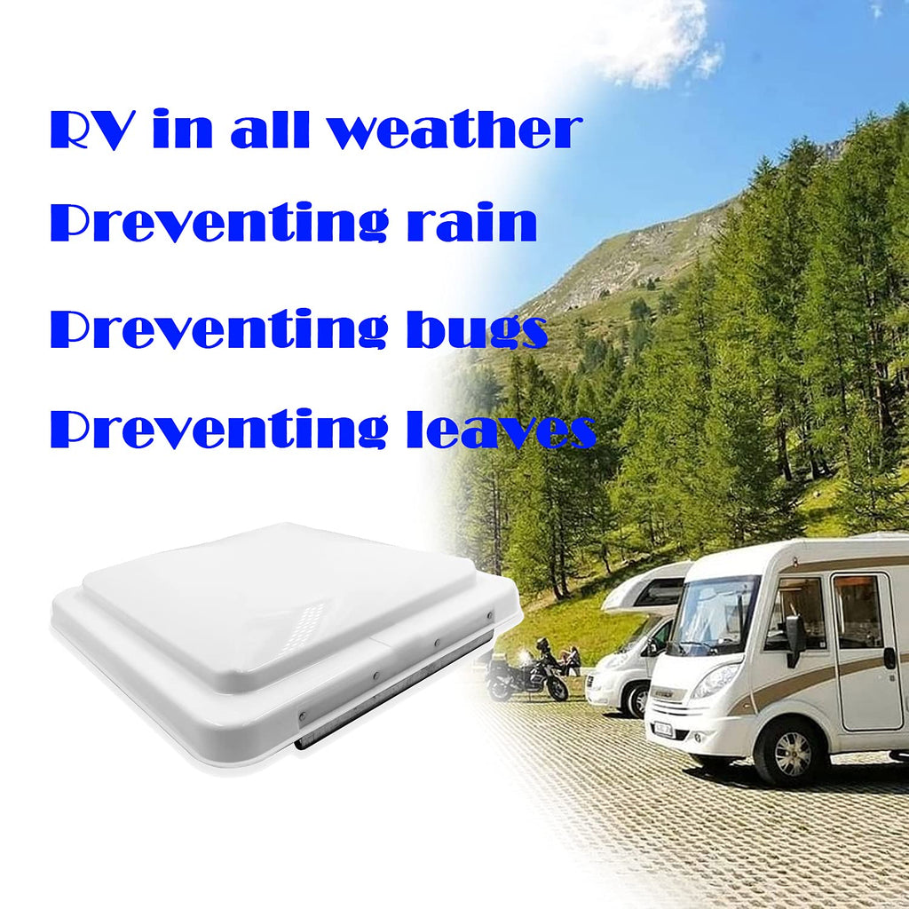 White 14" x 14" Replacement RV Roof Vent Lid Cover A154
