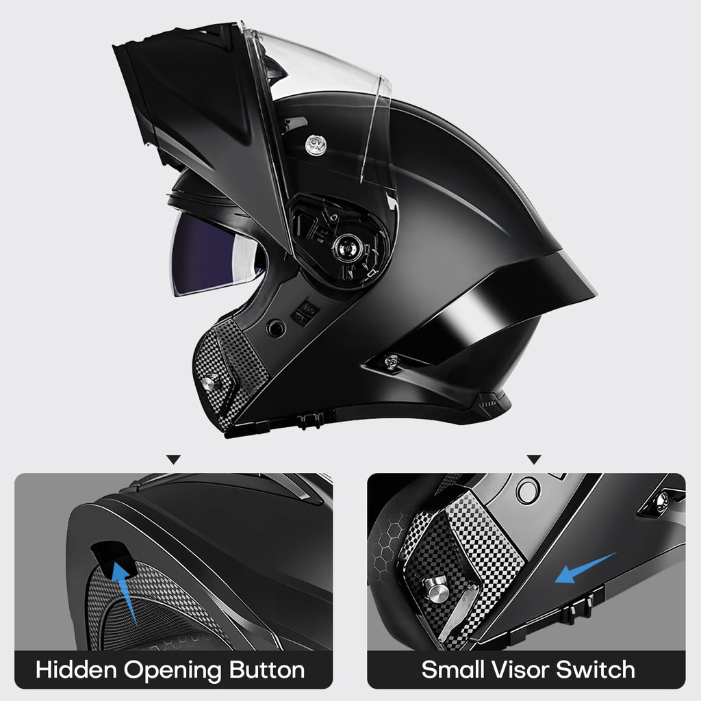 Bluetooth Modular Motorcycle Helmet K890096