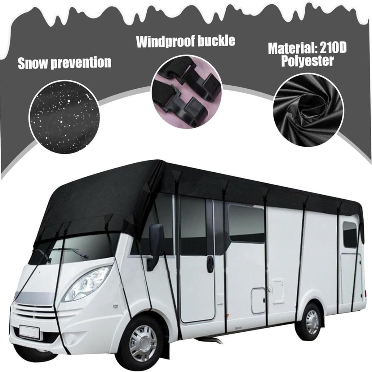12-42 ft Travel Trailer RV Cover J5293