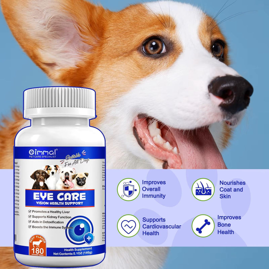 Omega 3 DHA Dog Eye Health Supplements, 180 Count I10938