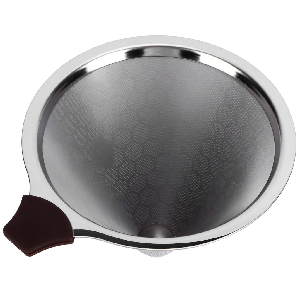 Glass Coffee Maker with Stainless Steel Filter 600ml L412
