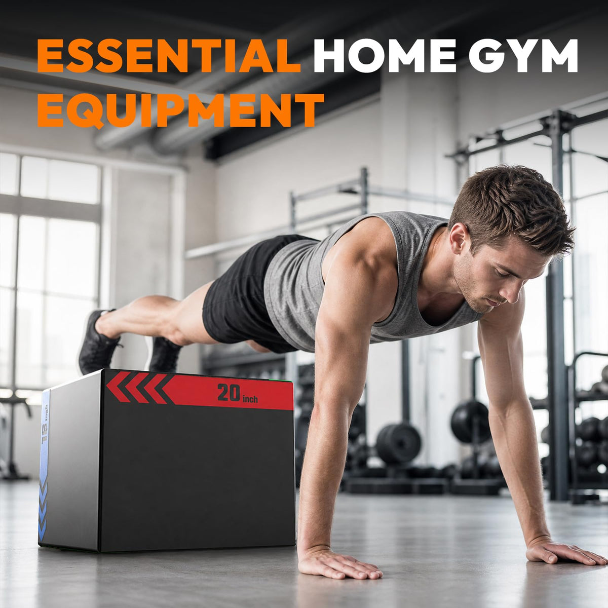3-in-1 Non-Slip Foam Plyo Box K54445