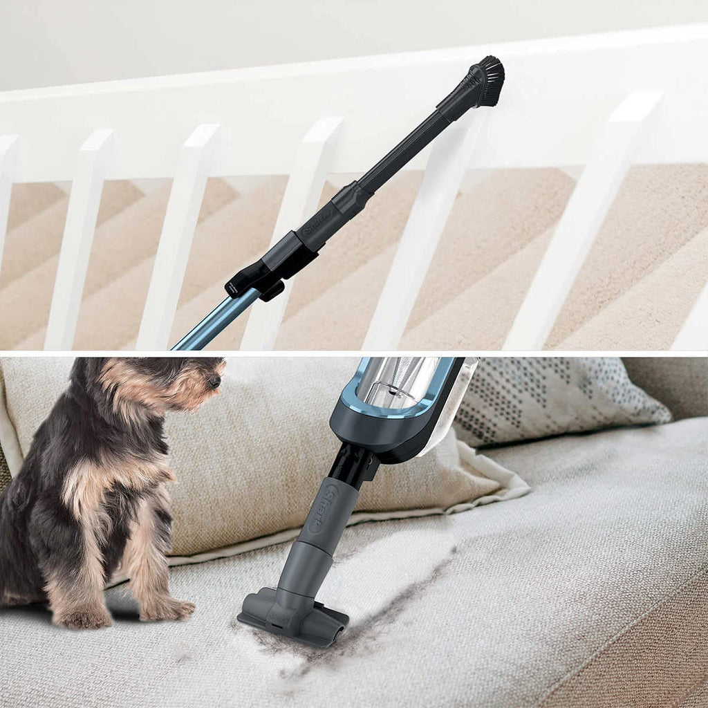 Corded Stick Vacuum with Self-Cleaning Brushroll D74050