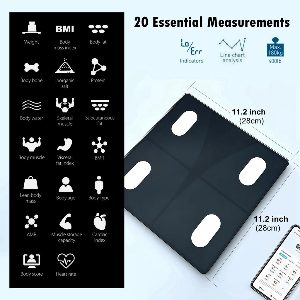 Digital Bathroom Scale M3854