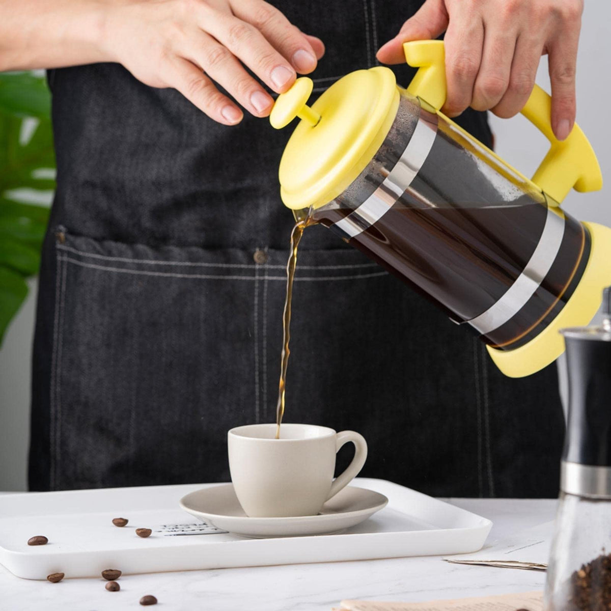 1L Stainless Steel Coffee Maker Q685982