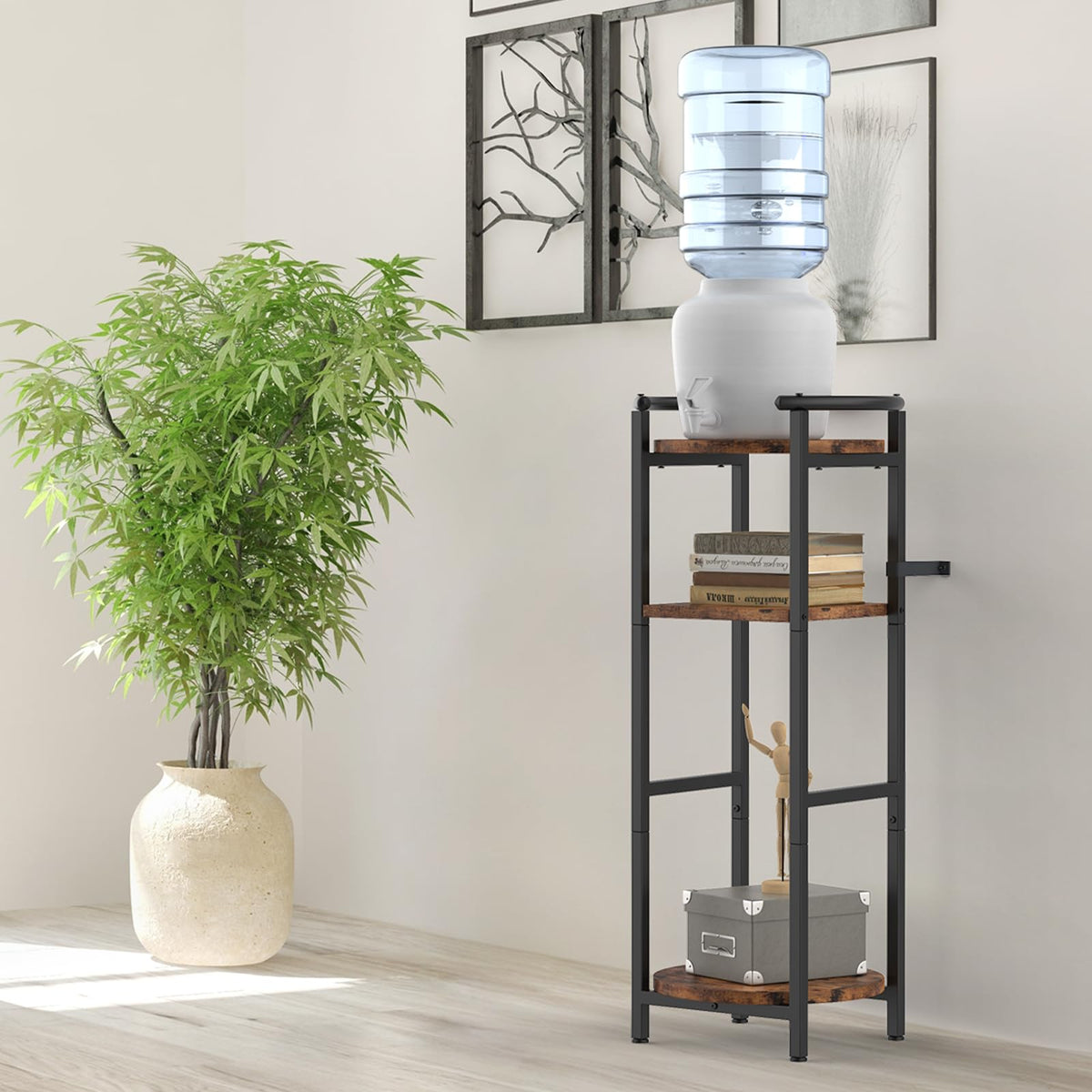 Wood Drink Dispenser Stand R841687
