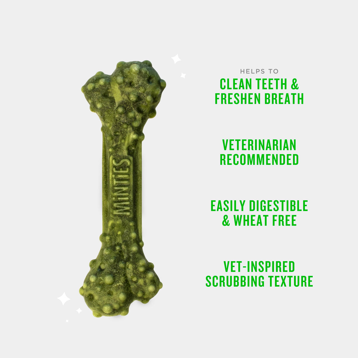 Mint Dental Chews for Dogs, 40 Ct L12456