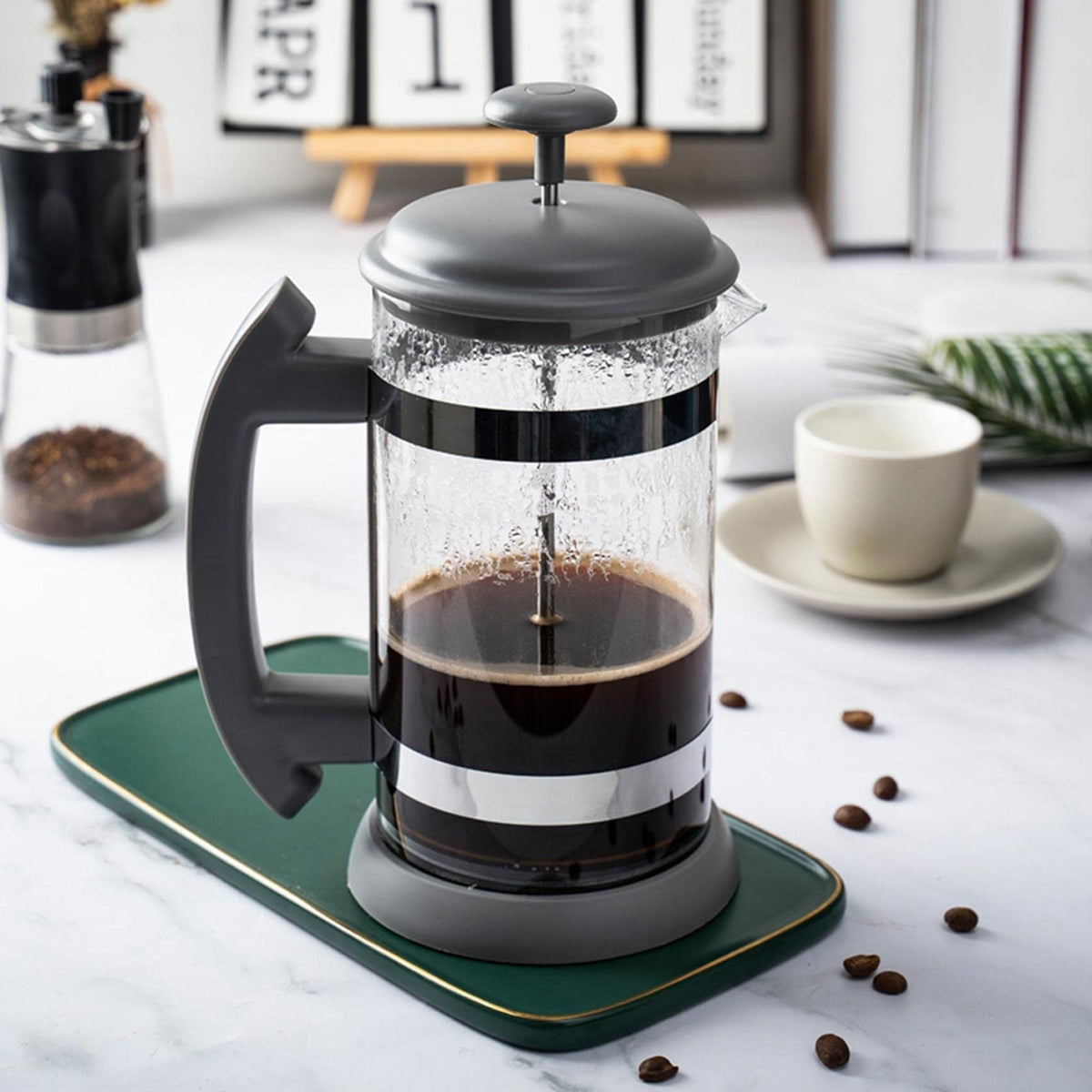 1L Stainless Steel Coffee Maker Q685982