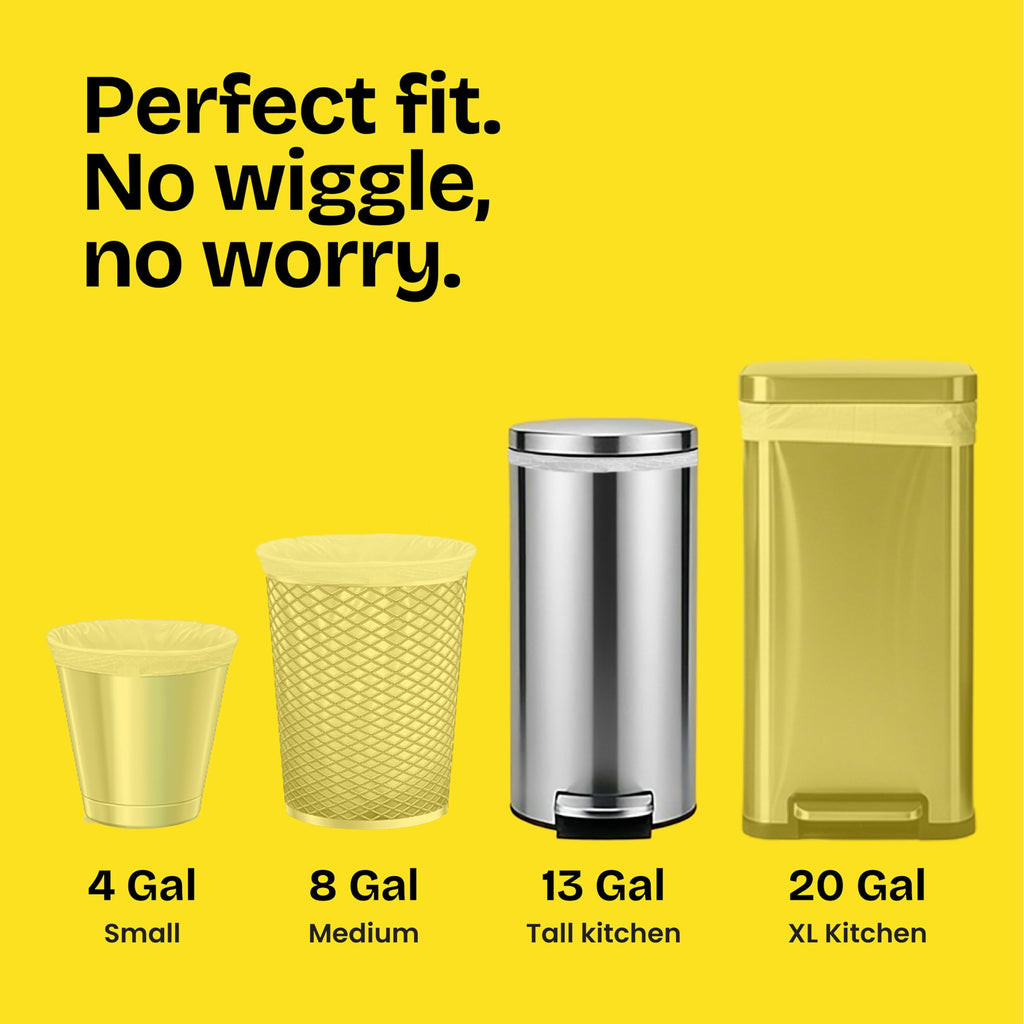 Tall Kitchen Trash Bags 13 Gal 34 Ct I5428