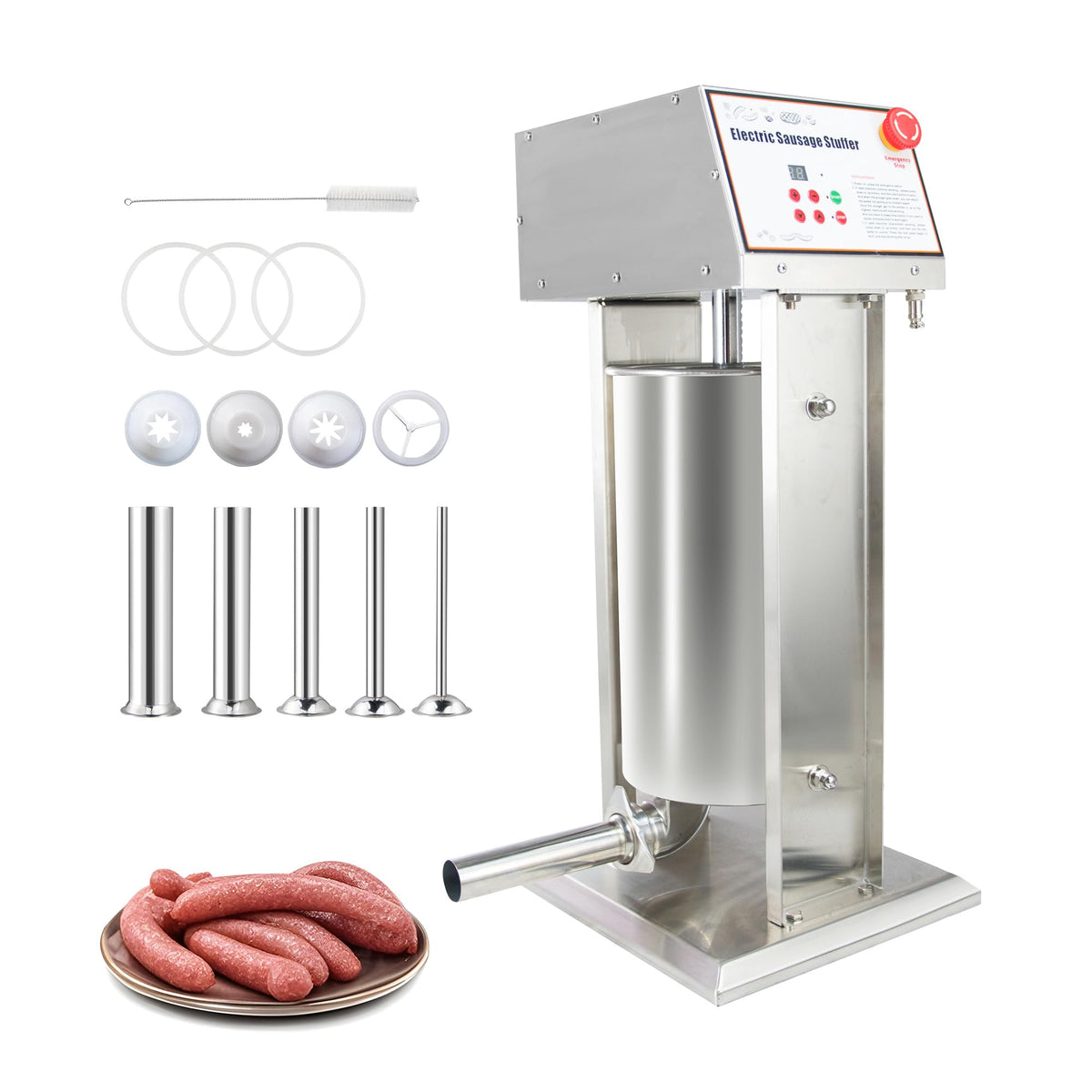 Stainless Steel Electric 15 Liter Sausage Stuffer F9604