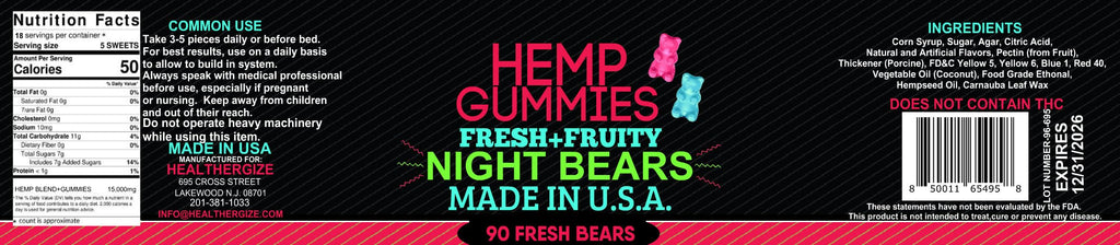 Hemp Gummies Z8715