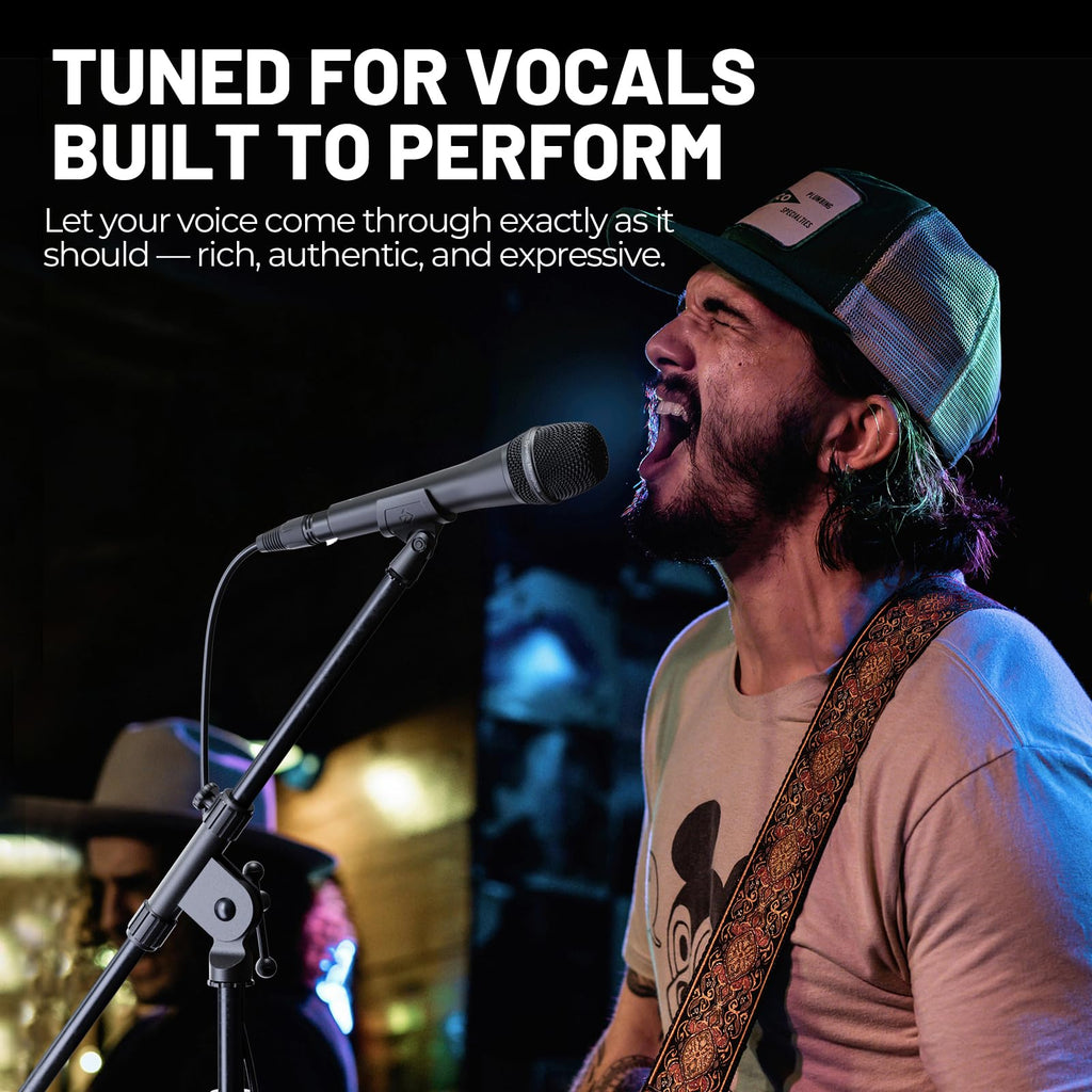 Supercardioid Dynamic Vocal Microphone with XLR Cable D63527
