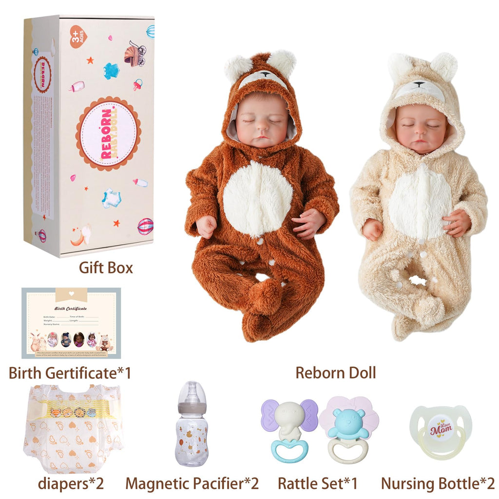 20 inch Soft Body Poseable Baby Doll B133335