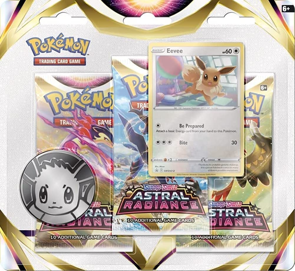 Pokemon Cards 3pk Blister B298904