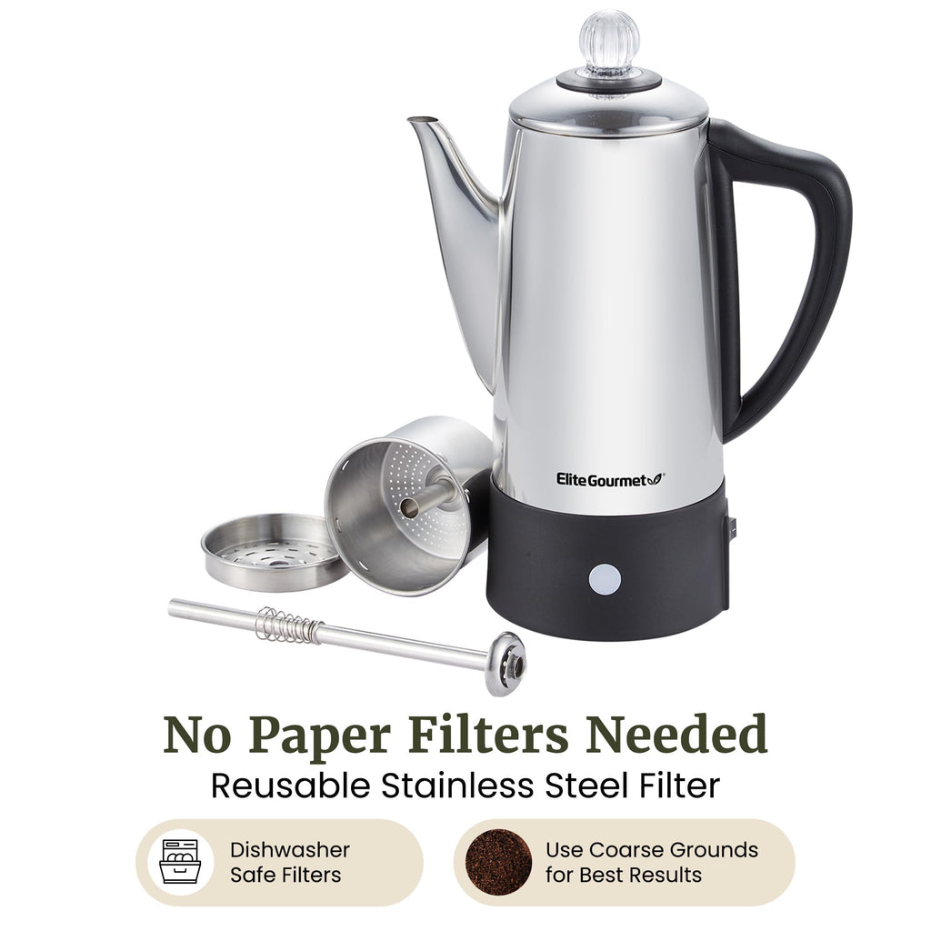 6-Cup Electric Coffee Percolator G436960