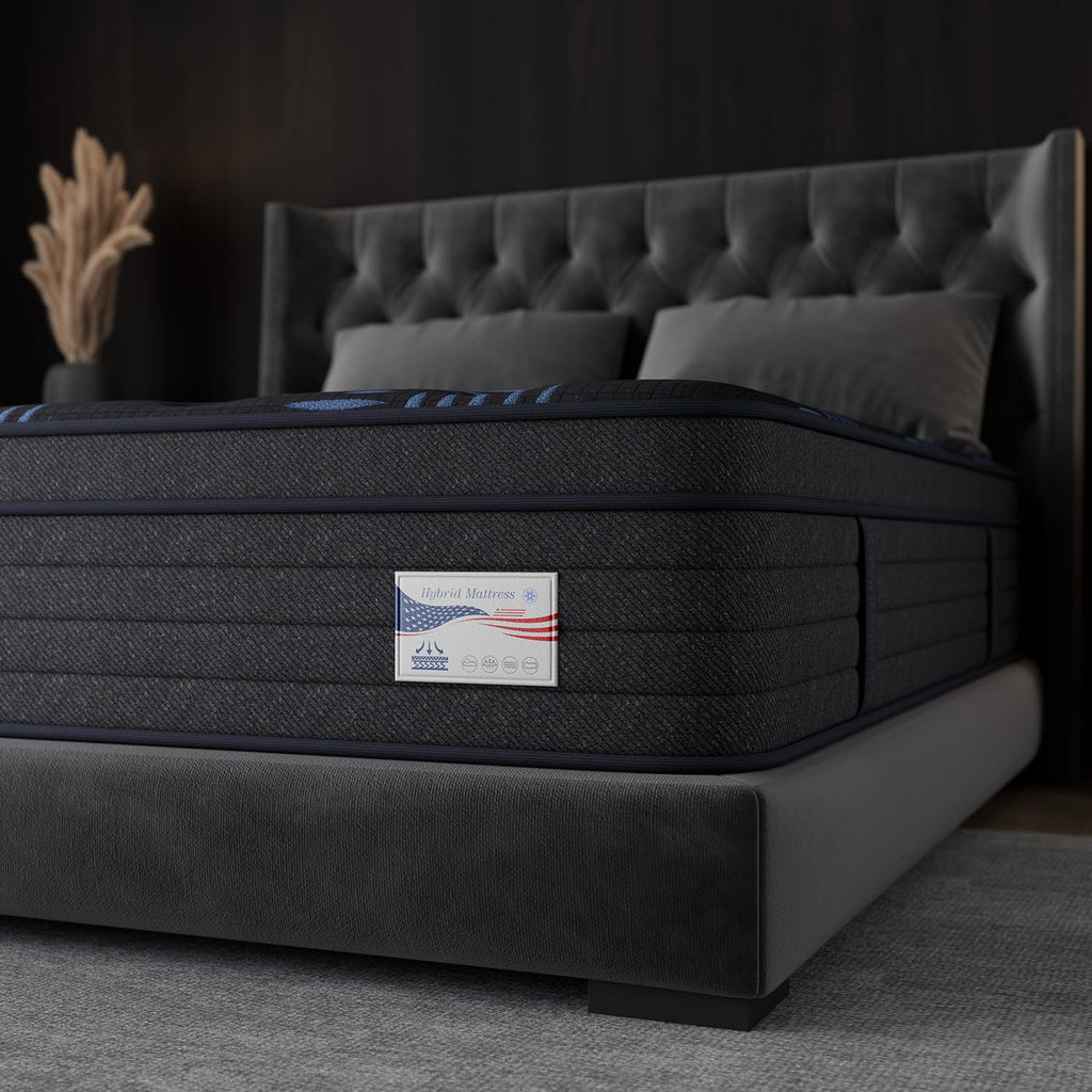10 Inch Full Medium Firm Hybrid Mattress in a Box F95818