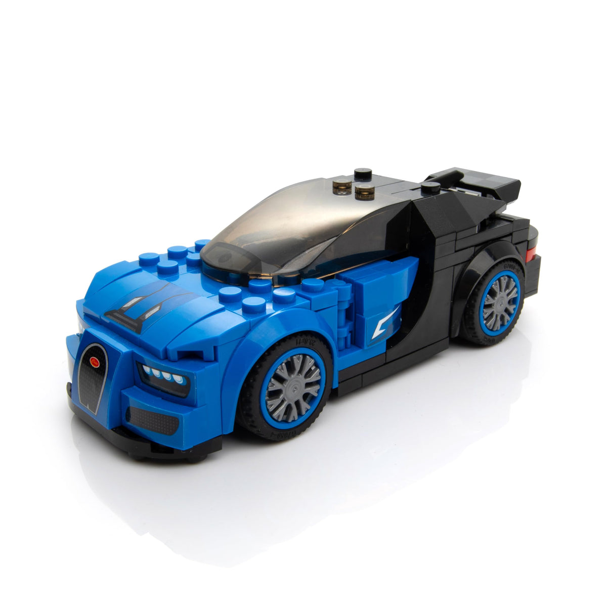 Blue 237 Pieces Racing Car Building Block Set R579309