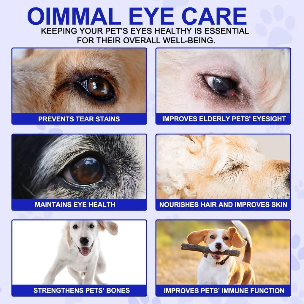 Omega 3 DHA Dog Eye Health Supplements, 180 Count I10938
