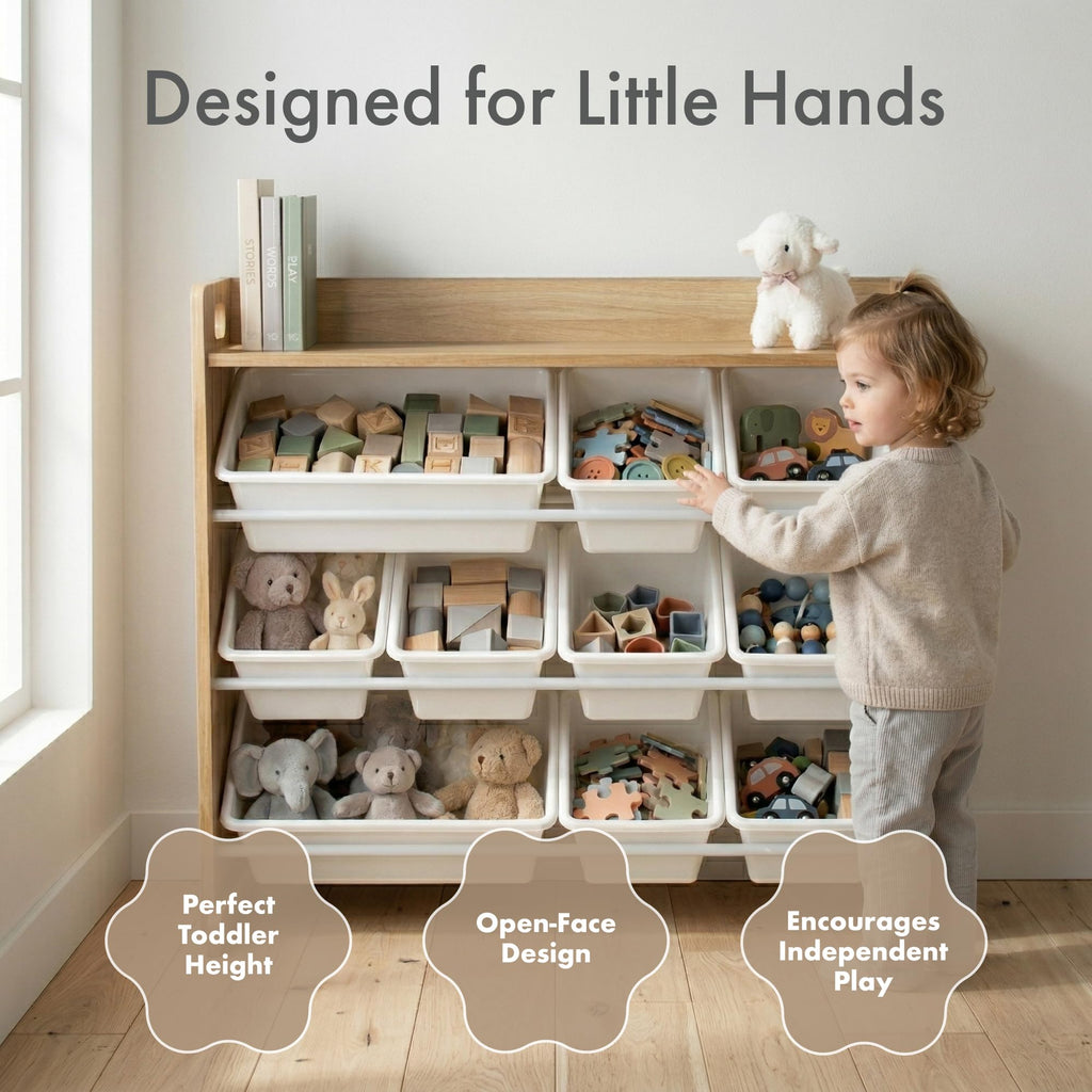 Kids Toy Organizer with 9 Bins K54311