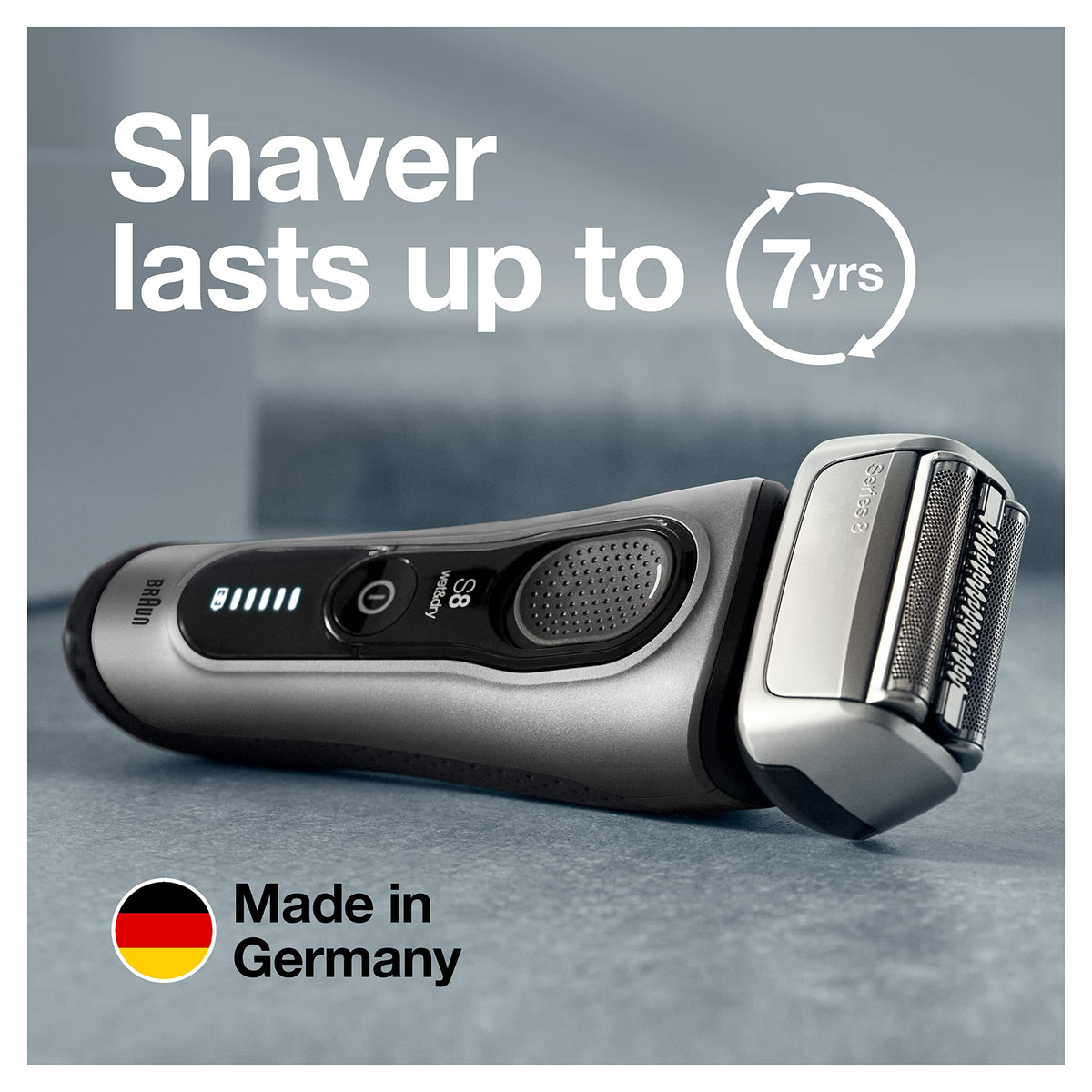 Electric Foil Shaver with Precision Beard Trimmer G77851