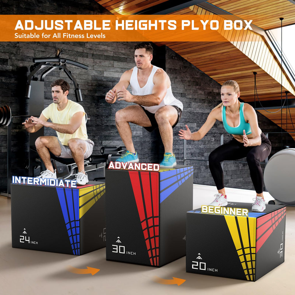 3-in-1 Foam Plyo Box O88960