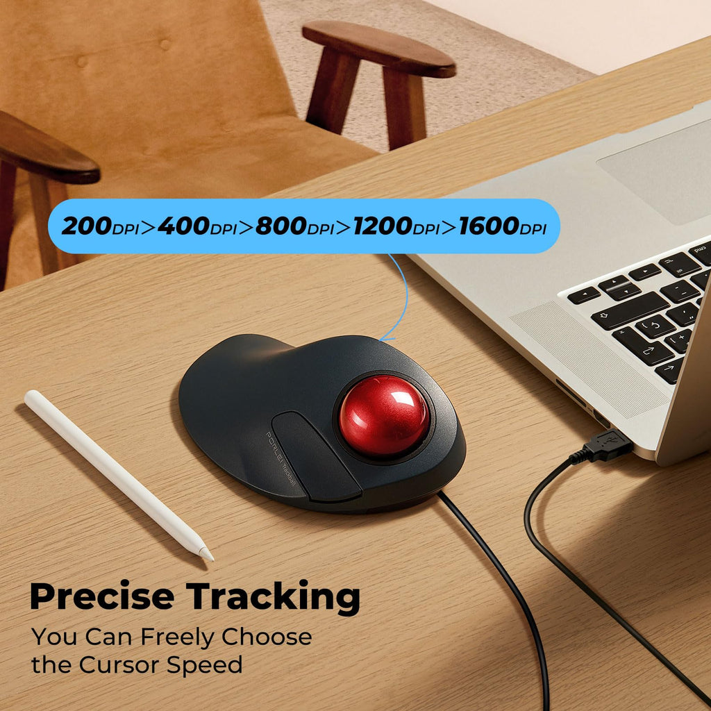 Ergonomic Trackball Mouse L530
