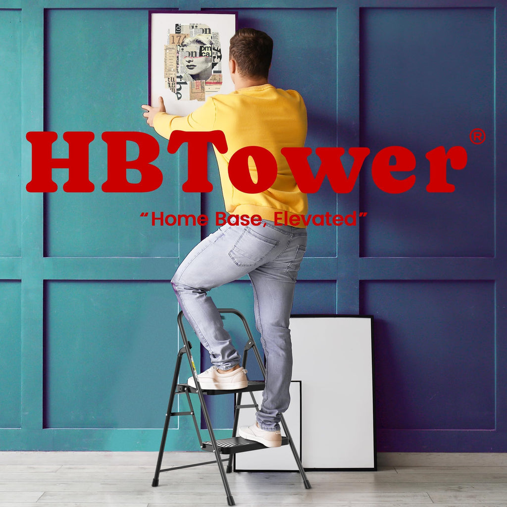 2 Step Ladder with Anti-Slip Pedal T997