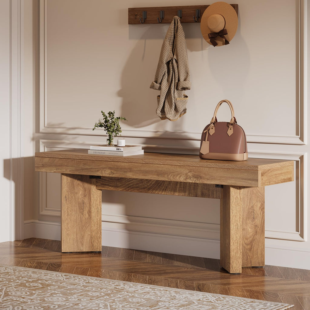 47" Wooden Bench W837589