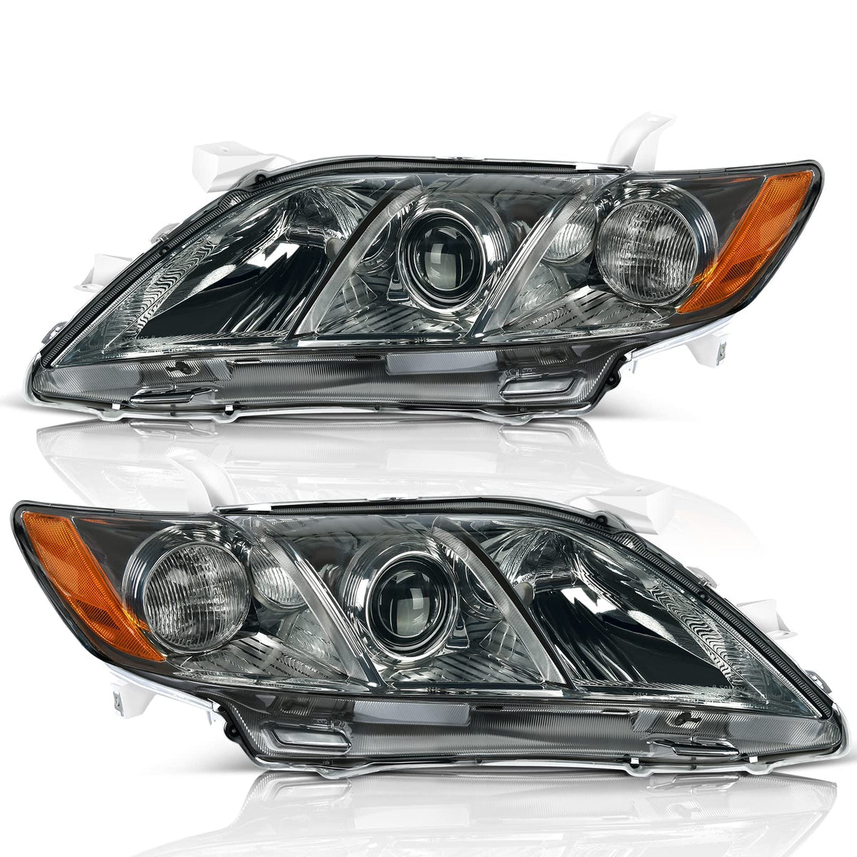 Chrome Housing Headlights W688