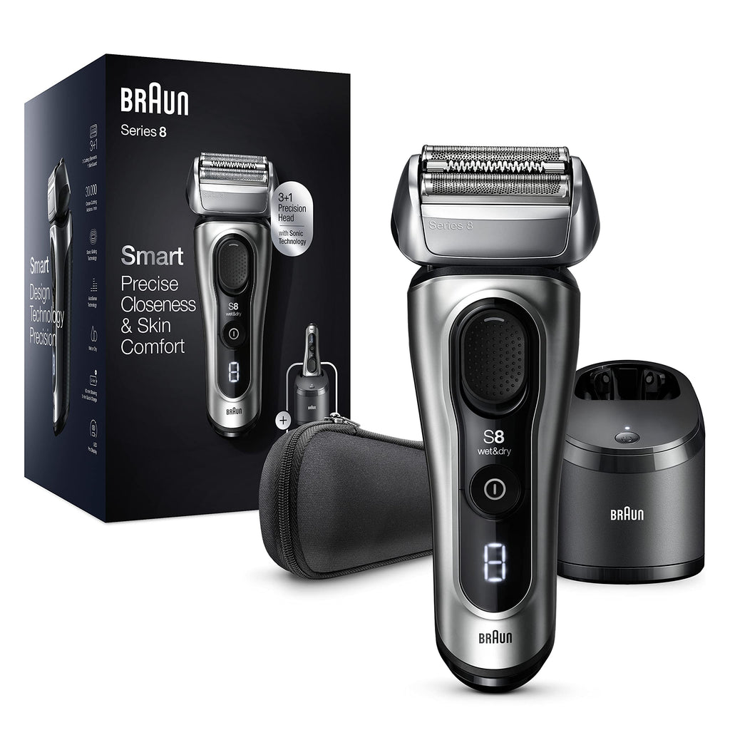 Electric Foil Shaver with Precision Beard Trimmer G77851