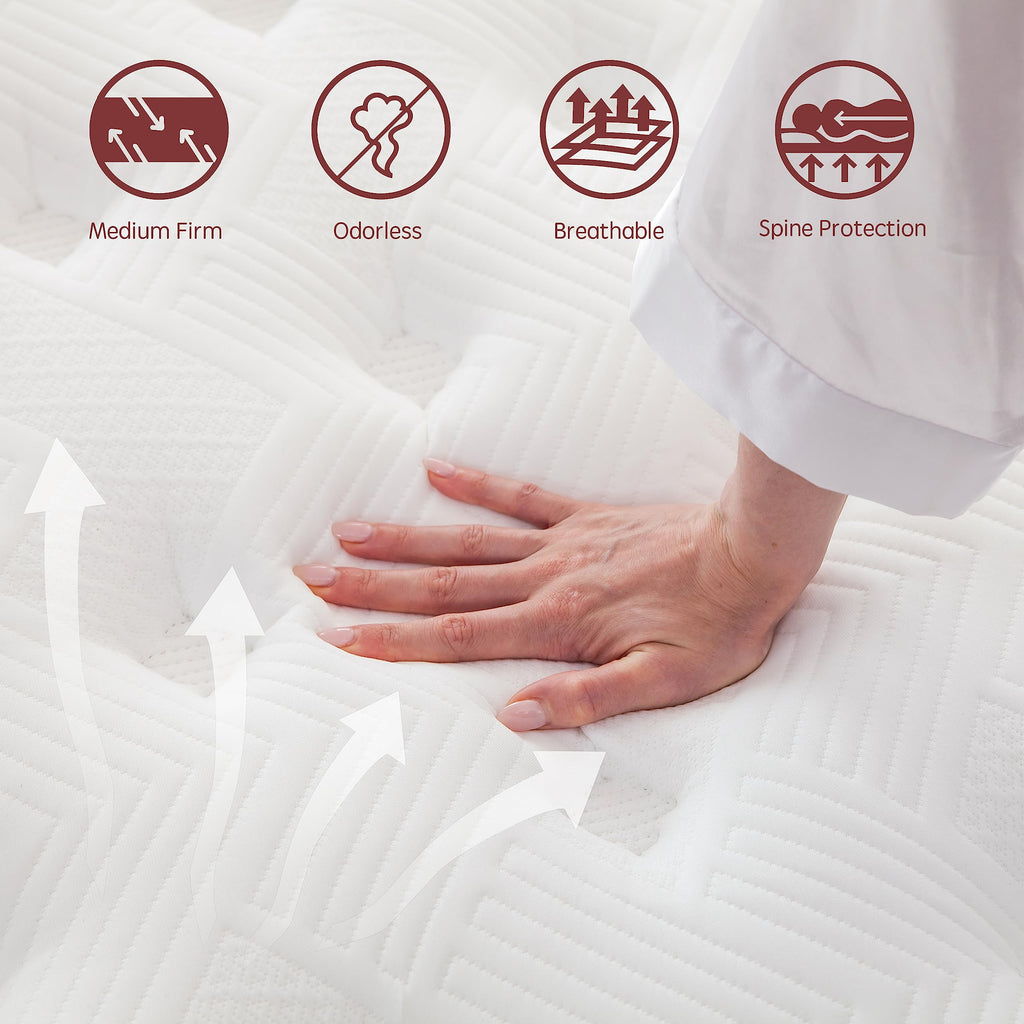 10 Inch Cooling Hybrid Full Mattress S9147