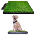Dog Grass Pad with Tray 20 x 25 with Drawer E273448
