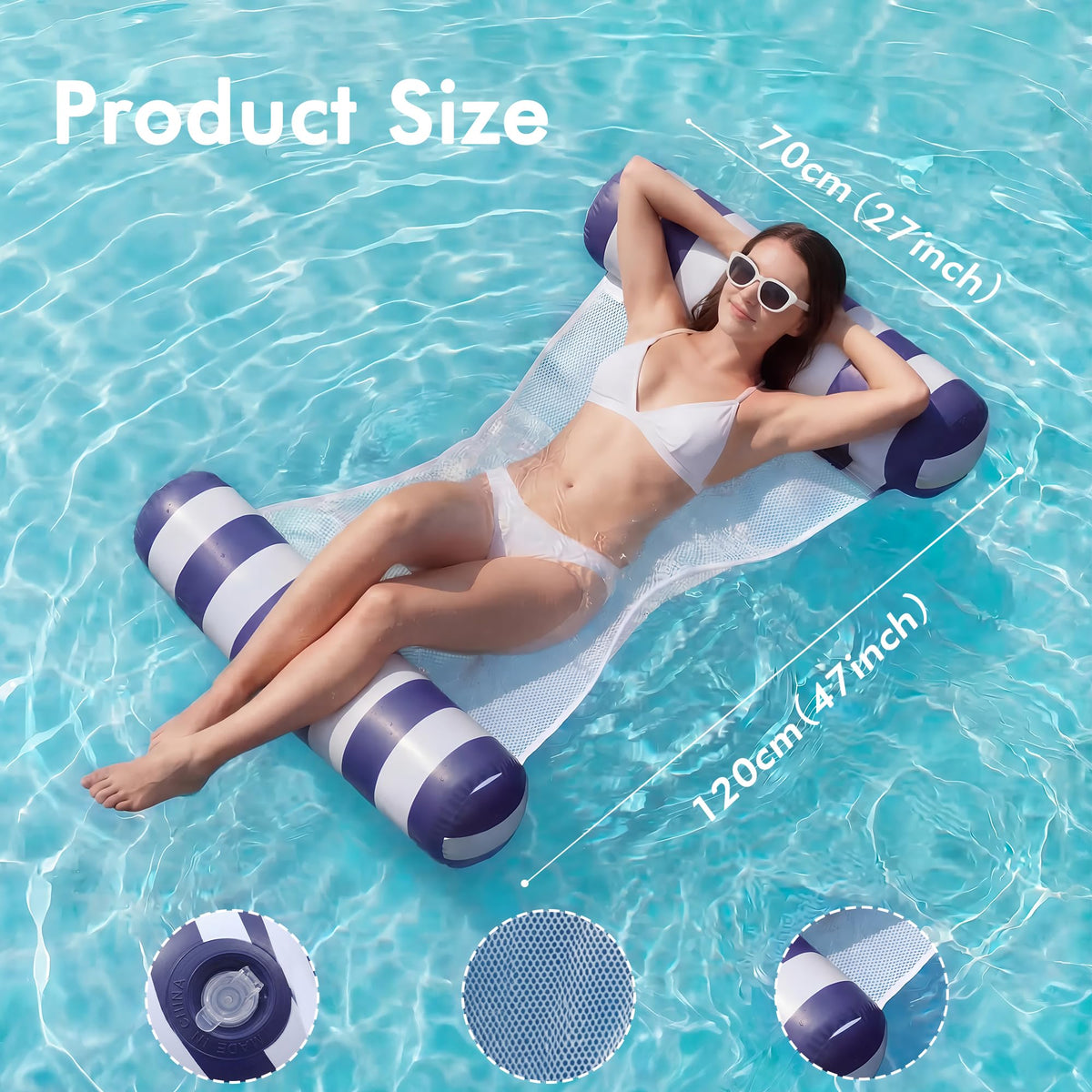 4 Pack Inflatable Pool Floats P1026