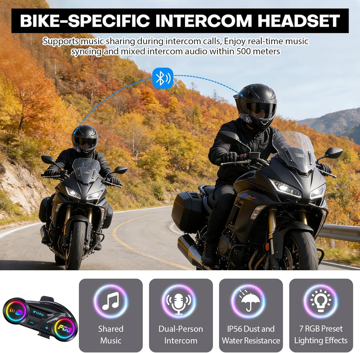 Bluetooth Modular Motorcycle Helmet K890096