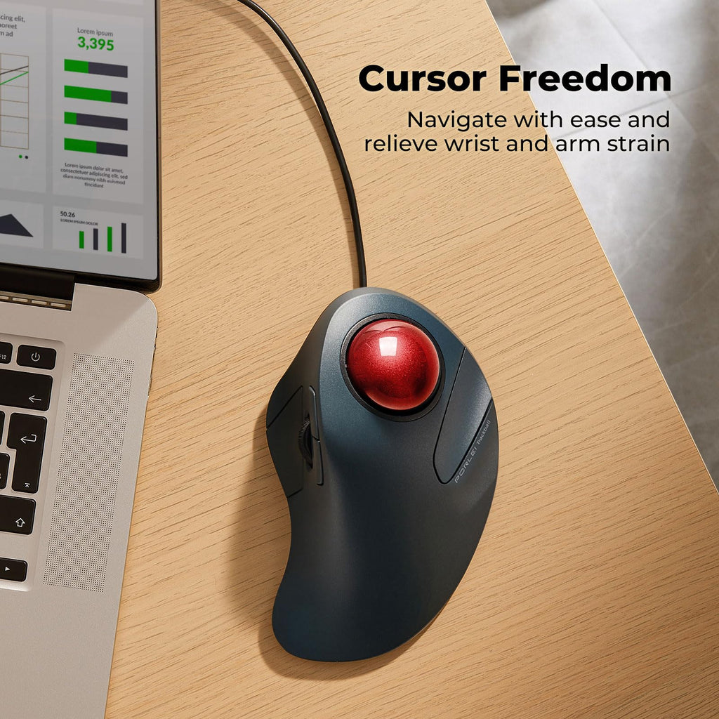 Ergonomic Trackball Mouse L530