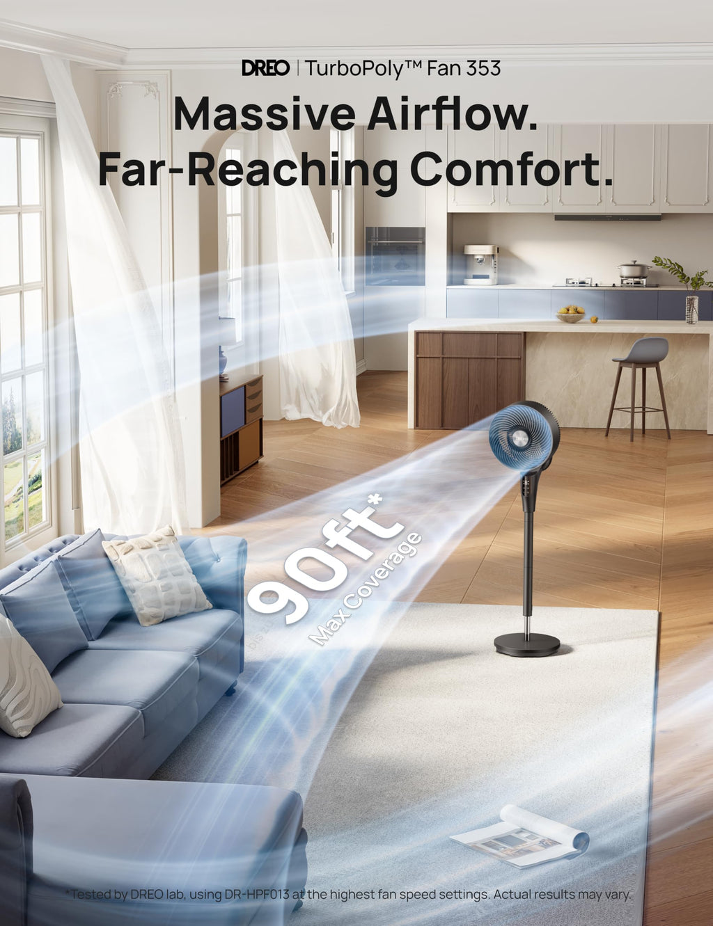 Oscillating Standing Fan S4002