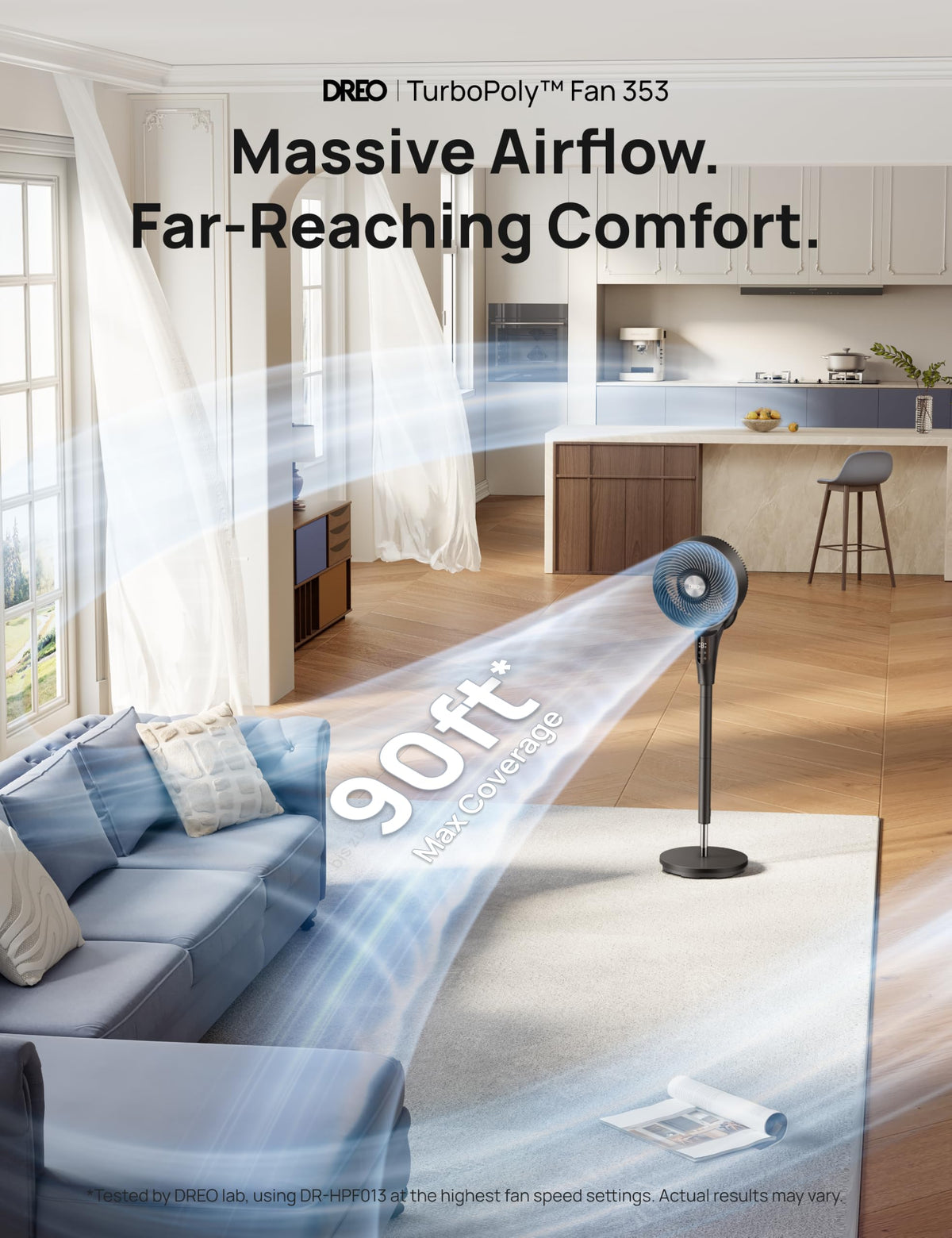 Oscillating Standing Fan S4002