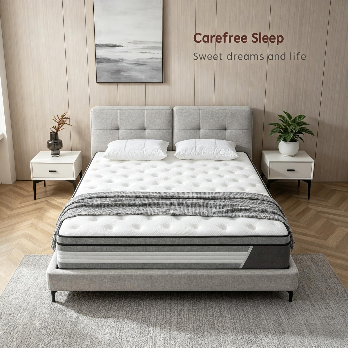 10 Inch Cooling Hybrid Full Mattress S9147