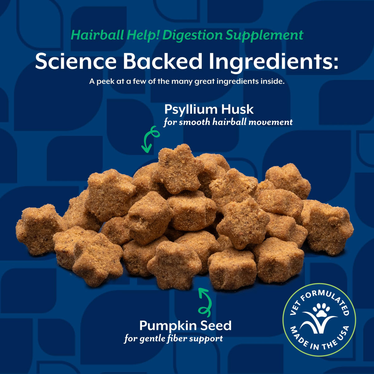 Hairball Aid Supplement for Cats Soft Chews M504