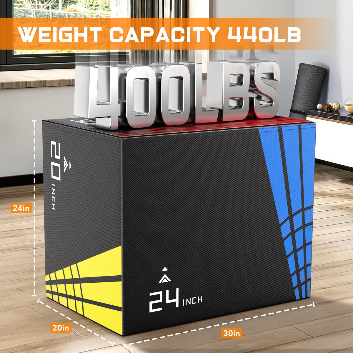 3-in-1 Foam Plyo Box O88960