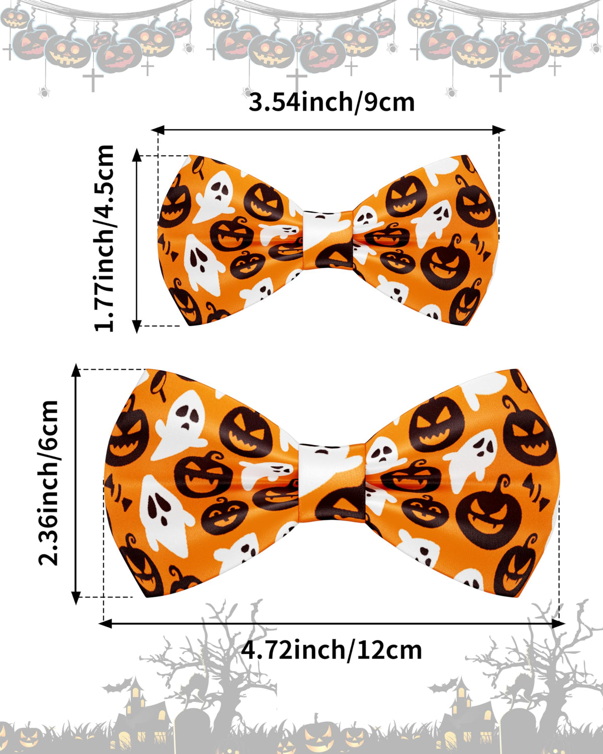 50 Pack Dog Bowties W27418