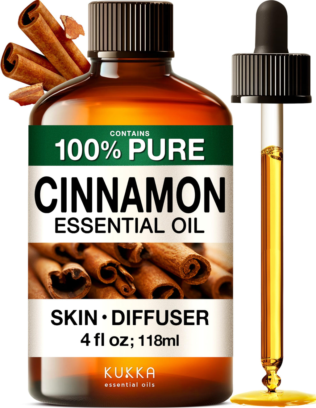 Cinnamon Bark & Lavender Essential Oil Set 2x4 fl oz O313145