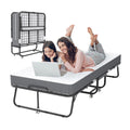 Folding Bed with 5-inch Memory Foam Mattress O91136