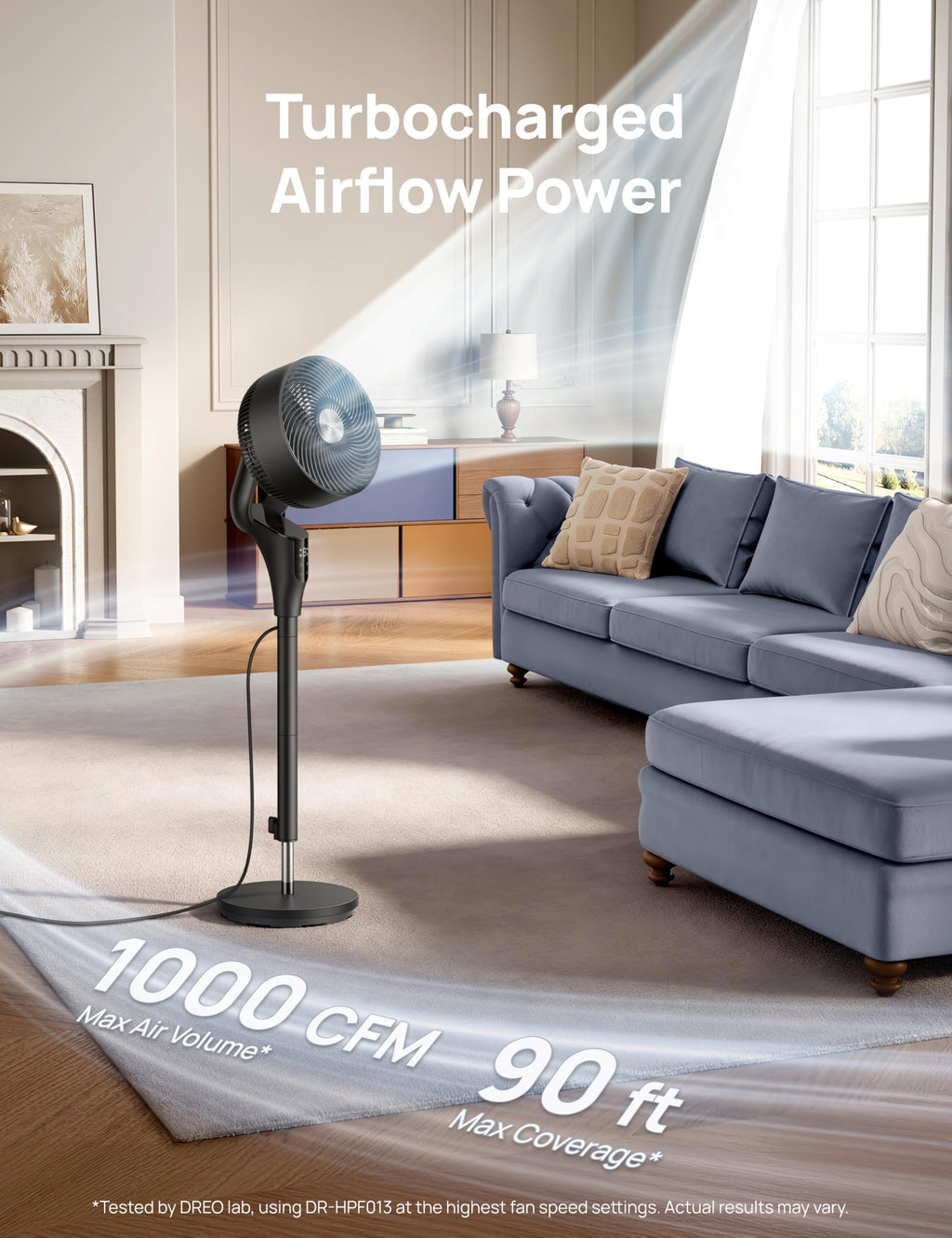 Oscillating Standing Fan S4002