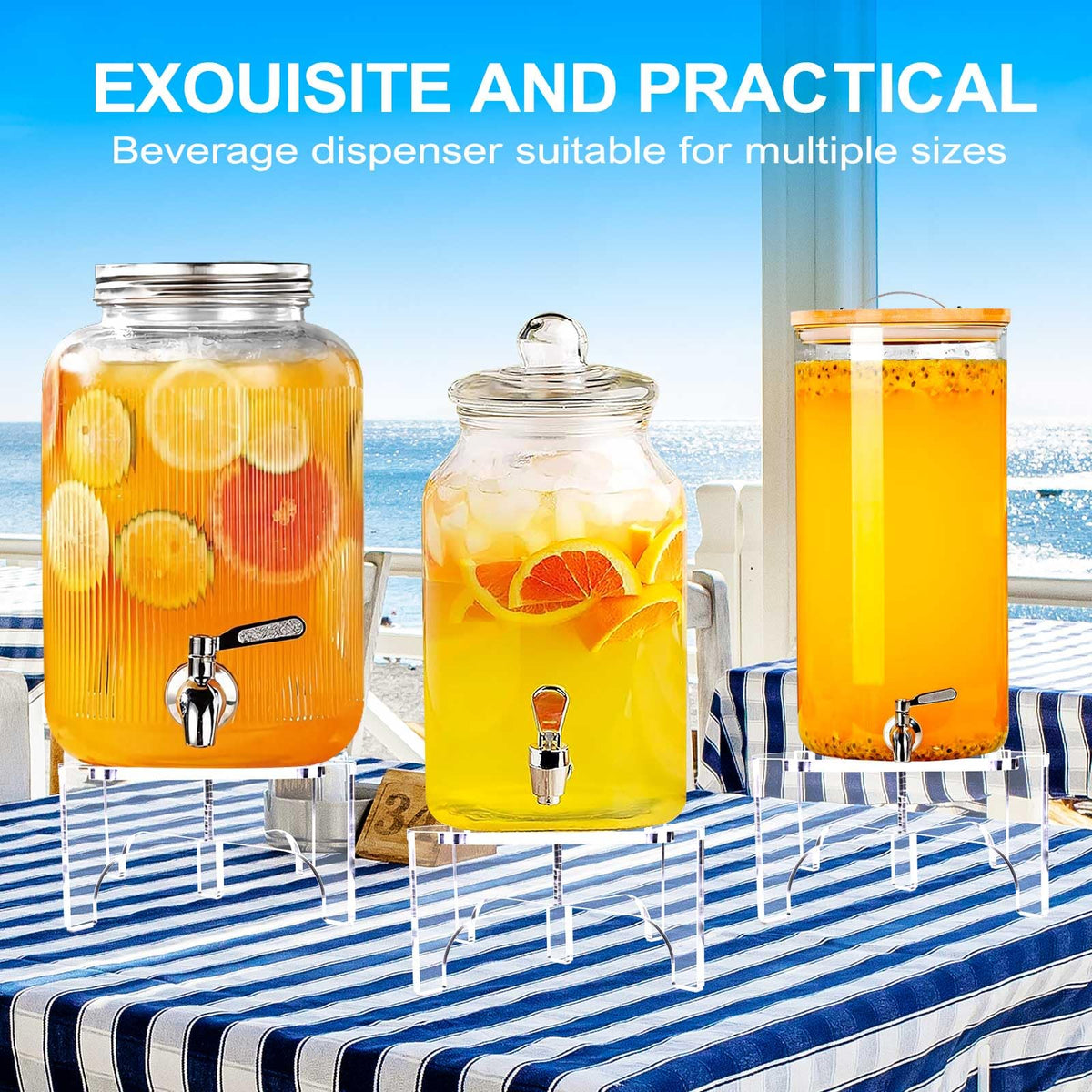 Acrylic Beverage Dispenser Stand Z796813