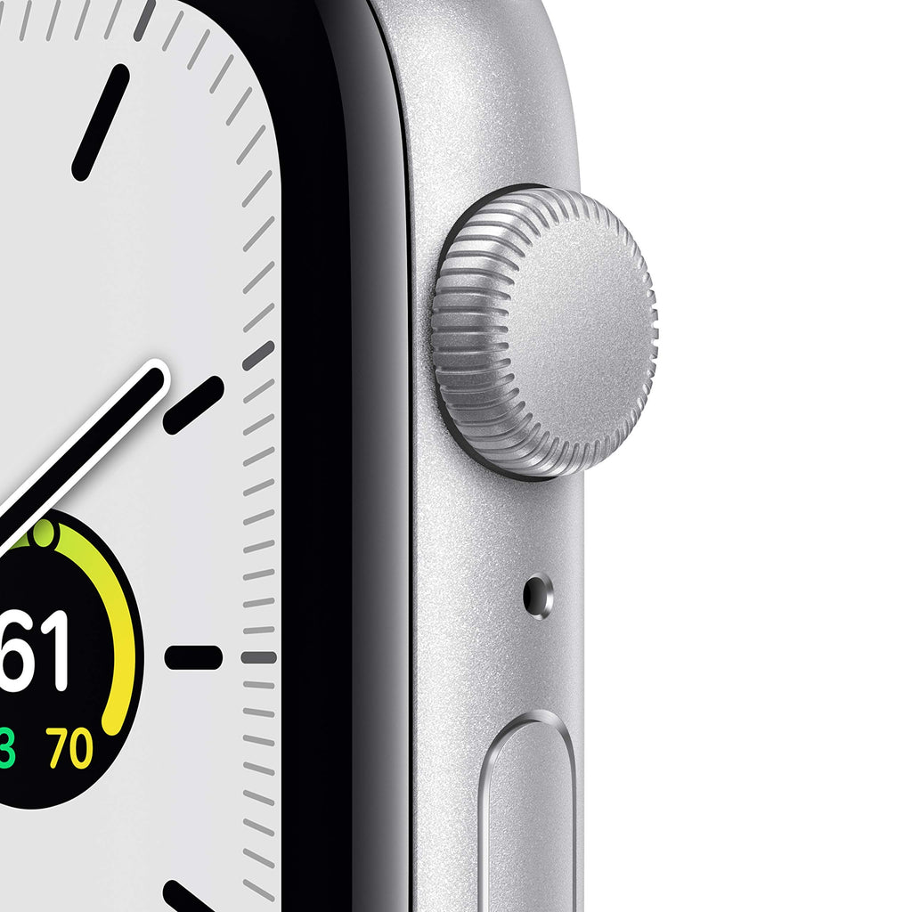 Silver Aluminum Case with White Sport Band Smartwatch T1391