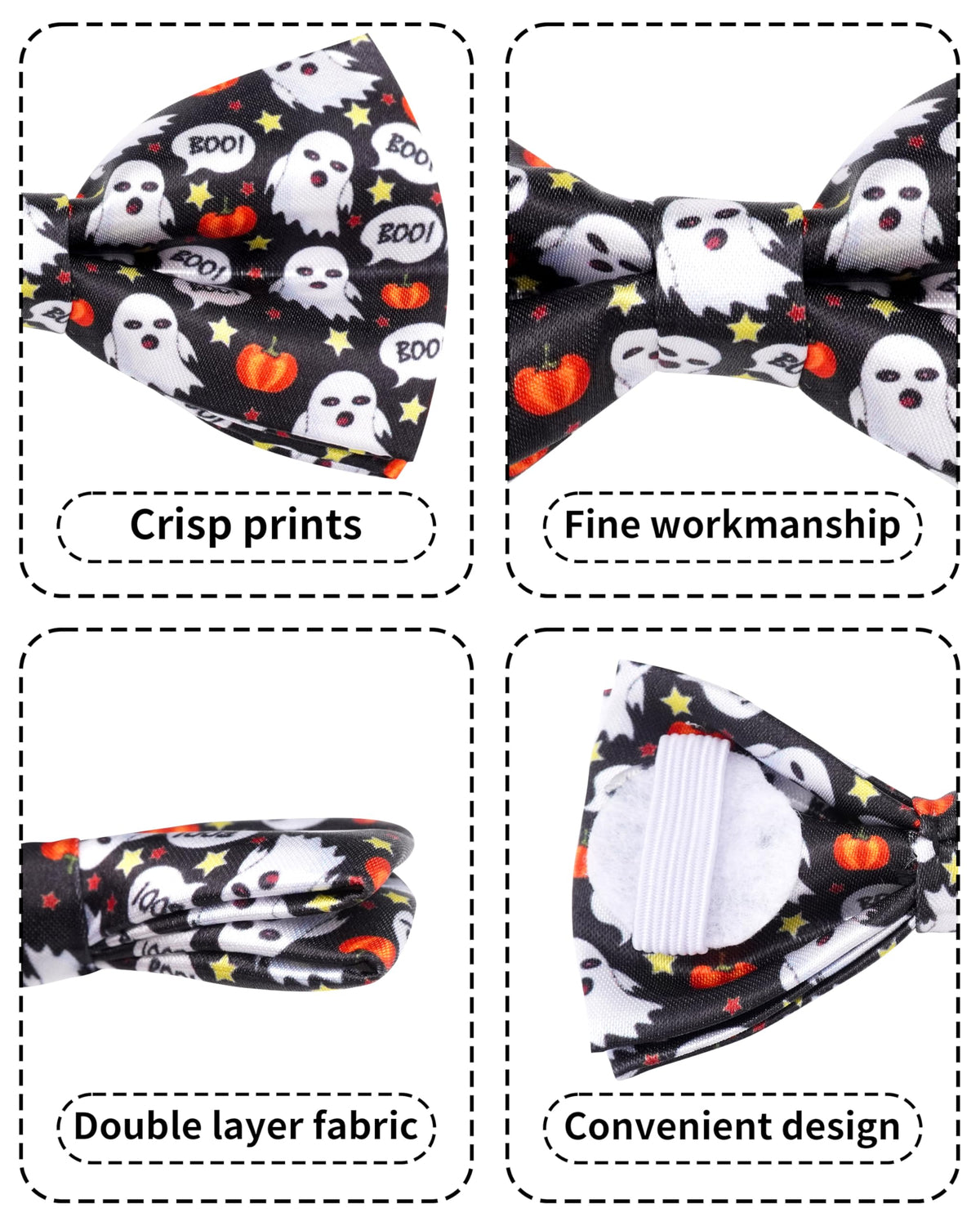 50 Pack Dog Bowties W27418